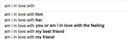 am i in love with you or am i in love with the feeling